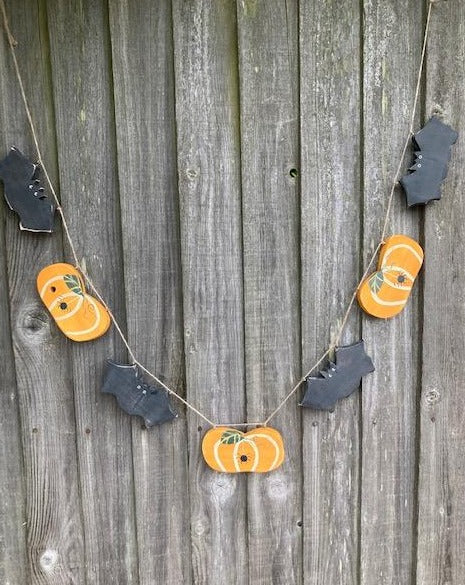 Bunting - Bat & Pumpkin