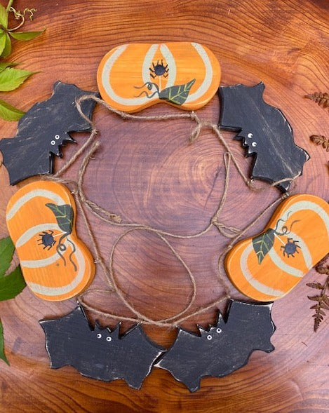Bunting - Bat & Pumpkin