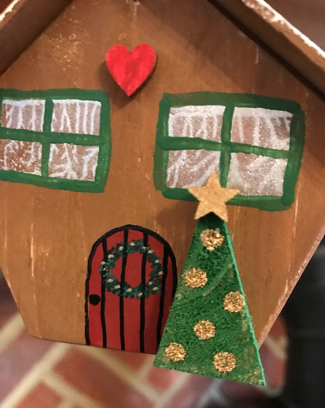 Christmas Heidi House Decoration