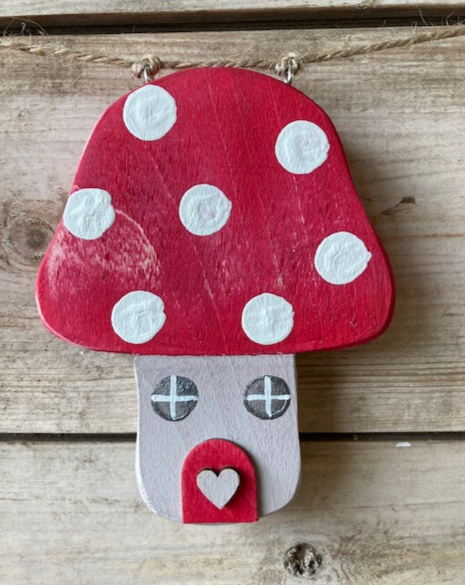Bunting - Multicoloured Toadstool