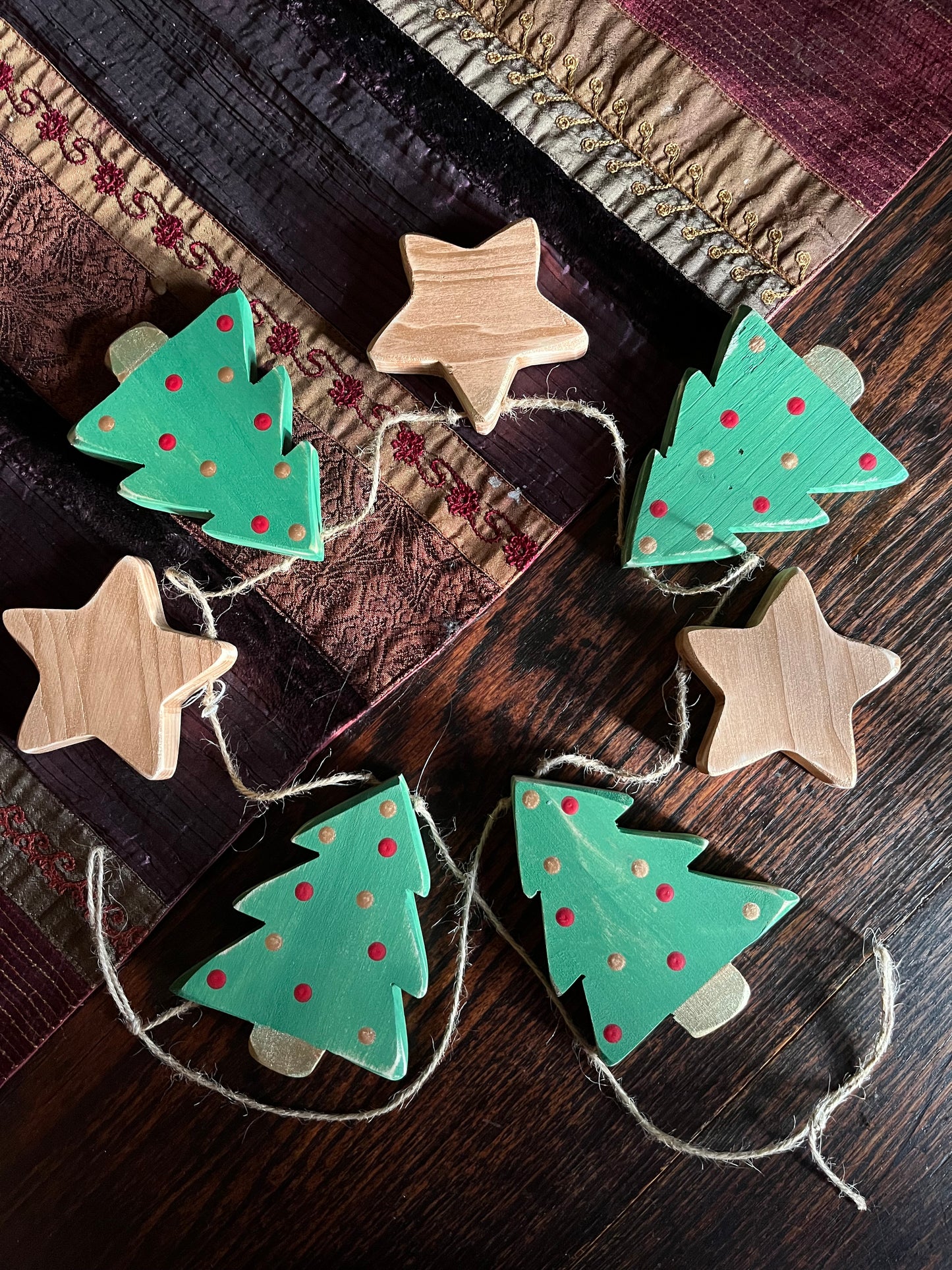 Christmas Tree and Star Bunting