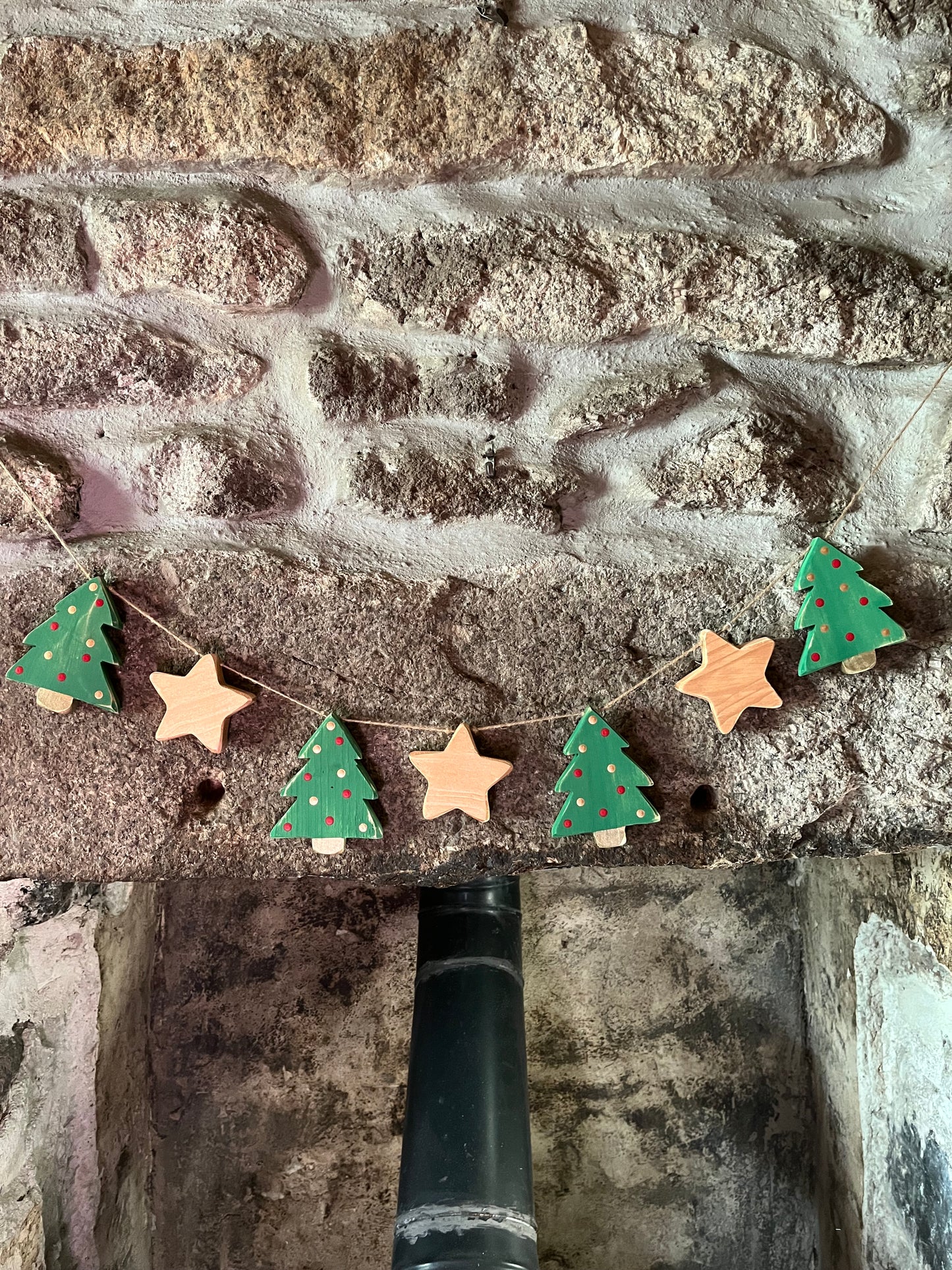 Christmas Tree and Star Bunting