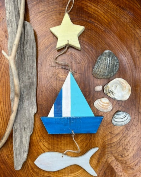Star, Boat, Fish